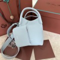 「#7281」Loro pian Bale - 17cm*17cm*21cm -Light blue beauty color