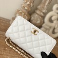 「#10335」Chanel2023p new sheepskin hollow hardware stewardess bag AS81254 19cm