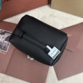 「#7305」Loro pian Washing bag - 14cm*10cm*8cm - black