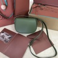 「#7306」Loro pian Saddle Bag Mini - 18cm*13cm*7CM - lichen green 「#7306」Loro pian Saddle Bag Mini - 18cm*13cm*7CM - lichen green