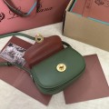「#7306」Loro pian Saddle Bag Mini - 18cm*13cm*7CM - lichen green 「#7306」Loro pian Saddle Bag Mini - 18cm*13cm*7CM - lichen green
