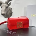「#2089」 dior  1171Bright red 22*11*6cm