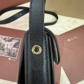 「#7311」Loro pian Saddle Bag Mini - 18cm*13cm*7CM - black