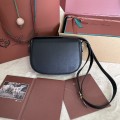 「#7313」Loro pian Saddle Bag Small - 23cm*16cm*8cm - black