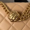 「#10346」Chanel 23s Camellia Adjustable Buckle Series Medium AS4041 13*20*7cm