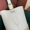 「#7320」Loro pian Cedar - 26cm*27cm*19cm - White
