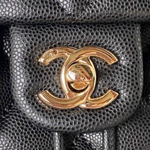 「#10357」Chanel 23s Large Salzburg Leather Backpack AS4059 25*20*12cm