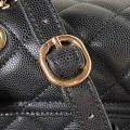 「#10357」Chanel 23s Large Salzburg Leather Backpack AS4059 25*20*12cm