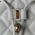 「#10358」Chanel 23s Large Salzburg Leather Backpack AS4059 25*20*12cm