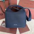 「#7322」Loro pian Bale - 28cm*22cm*36cm - midnight blue