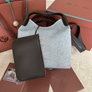 「#7335」Loro pian Bale - 28cm*22cm*36cm - Sirius Color Mix