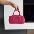 「#9137」 miumiu 5BB142 Rose Red  22*10.5*7.5