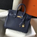 「#4021」 Hermes   Sapphire Blue birkin  25cm#25cm#35cm#