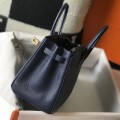 「#4021」 Hermes   Sapphire Blue birkin  25cm#25cm#35cm#