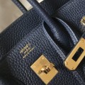 「#4021」 Hermes   Sapphire Blue birkin  25cm#25cm#35cm#