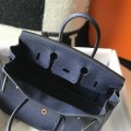 「#4021」 Hermes   Sapphire Blue birkin  25cm#25cm#35cm#