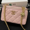 「#10367」Chanel 23s 23s Camellia Adjustable Buckle Long Box A68140