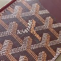 「#6065」Goyard - Bordeaux Red - 3321 - 12.5 cm x 1 cm x 8.4 cm