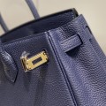 「#4022」 Hermes   Dark Blue birkin  25cm#25cm#35cm#