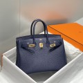 「#4022」 Hermes   Dark Blue birkin  25cm#25cm#35cm#