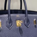 「#4022」 Hermes   Dark Blue birkin  25cm#25cm#35cm#