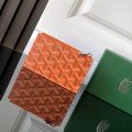 「#6070」Goyard - orange - 3321 - 12.5 cm x 1 cm x 8.4 cm