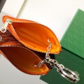 「#6079」Goyard - orange  - 3317 - 9 cm x 1 cm x 13 cm