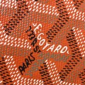 「#6079」Goyard - orange  - 3317 - 9 cm x 1 cm x 13 cm