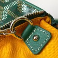 「#6080」Goyard - green  - 3317 - 9 cm x 1 cm x 13 cm