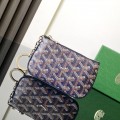 「#6084」Goyard - dark blue - 3317 - 9 cm x 1 cm x 13 cm