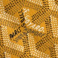 「#6085」Goyard - yellow - 3317 - 9 cm x 1 cm x 13 cm