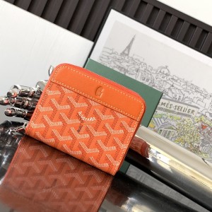 「#6088」Goyard - orange - 3305 - 7.5 cm x 1.8 cm x 10.4 cm