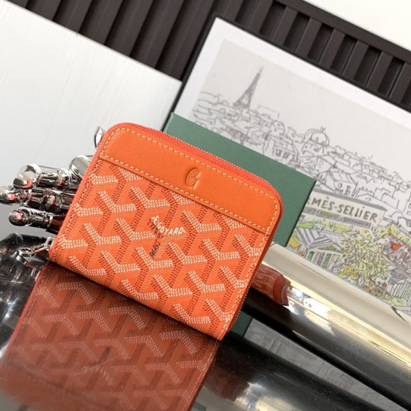 「#6088」Goyard - orange - 3305 - 7.5 cm x 1.8 cm x 10.4 cm