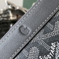 「#6090」Goyard - grey - 3305 - 7.5 cm x 1.8 cm x 10.4 cm
