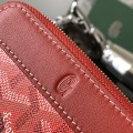 「#6091」Goyard - red - 3305 - 7.5 cm x 1.8 cm x 10.4 cm