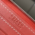 「#6091」Goyard - red - 3305 - 7.5 cm x 1.8 cm x 10.4 cm