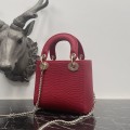 「#2128」 dior M0505 Dark red 17×15×7cm 「#2128」 dior M0505 Dark red 17×15×7cm