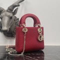 「#2128」 dior M0505 Dark red 17×15×7cm 「#2128」 dior M0505 Dark red 17×15×7cm