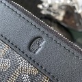 「#6092」Goyard - black - 3305 - 7.5 cm x 1.8 cm x 10.4 cm