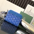 「#6096」Goyard - blue - 3305 - 7.5 cm x 1.8 cm x 10.4 cm