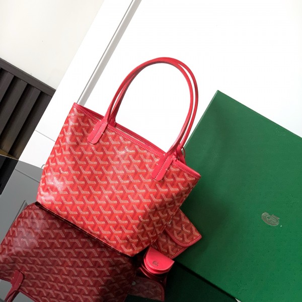 「#6097」Goyard - rose red - 2322 - 20 cm x 10 cm x 20 cm