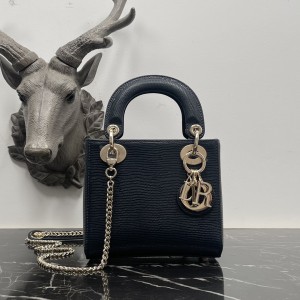 「#2129」 dior M0505 Dark black  17×15×7cm 