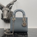「#2130」 dior M0505 Haze Blue  17×15×7cm