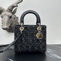 「#2132」 dior M0565 black gold 24cm