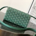「#6100」Goyard - green - 020177 - 19 cm x 3.3 cm x 12 cm