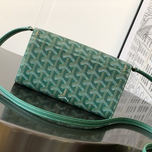 「#6100」Goyard - green - 020177 - 19 cm x 3.3 cm x 12 cm