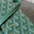 「#6100」Goyard - green - 020177 - 19 cm x 3.3 cm x 12 cm
