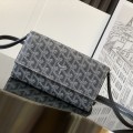 「#6102」Goyard - grey - 020177 - 19 cm x 3.3 cm x 12 cm
