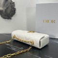 「#2140」 dior 1169 Pearl White 22*12.5*4cm