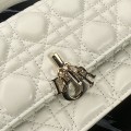 「#2146」 dior 1128 Pearl White  21×11.5×4.5cm